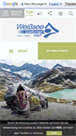 Mobile Screenshot of gletscherwelt-weissee.at